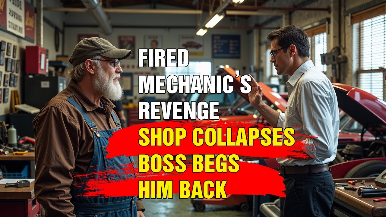 Fired Mechanic’s Revenge Shop COLLAPSES, Boss BEGS Him Back