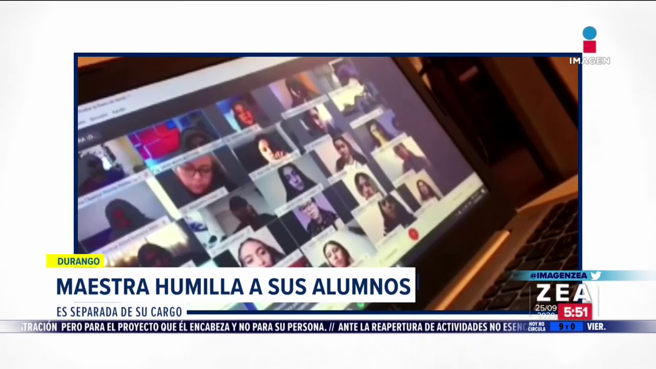 Despiden a maestra que humill&oacute; a alumno en clase virtual | Noticias con Francisco Zea