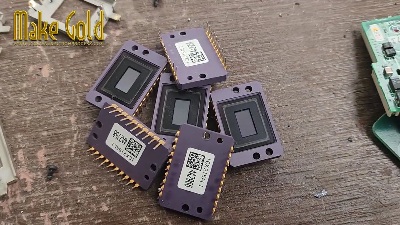 🎥 Why Gold Is Essential in CCD Sensors &ndash; The Hidden Key to Perfect Images! ✨