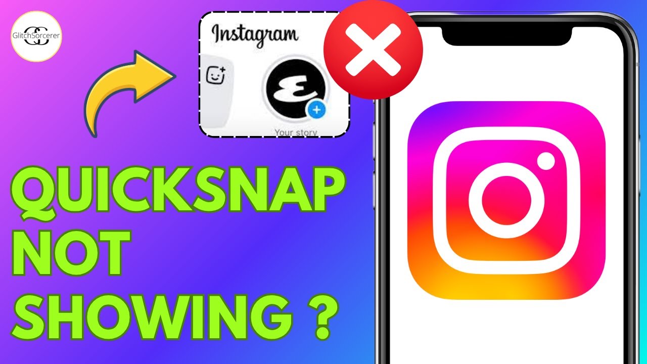Как исправить проблему с отображением функции QuickSnap в мобильном приложении Instagram в 2026 г...