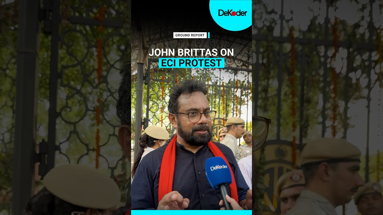 &ldquo;We&rsquo;re Not Leaving Delhi&rdquo;: John Brittas Says ECI Protest Will Continue Despite Detentions | DeKoder