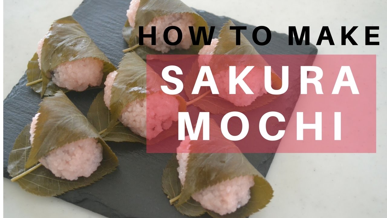 How to make ★Sakura Mochi★桜餅の作り方（EP6）