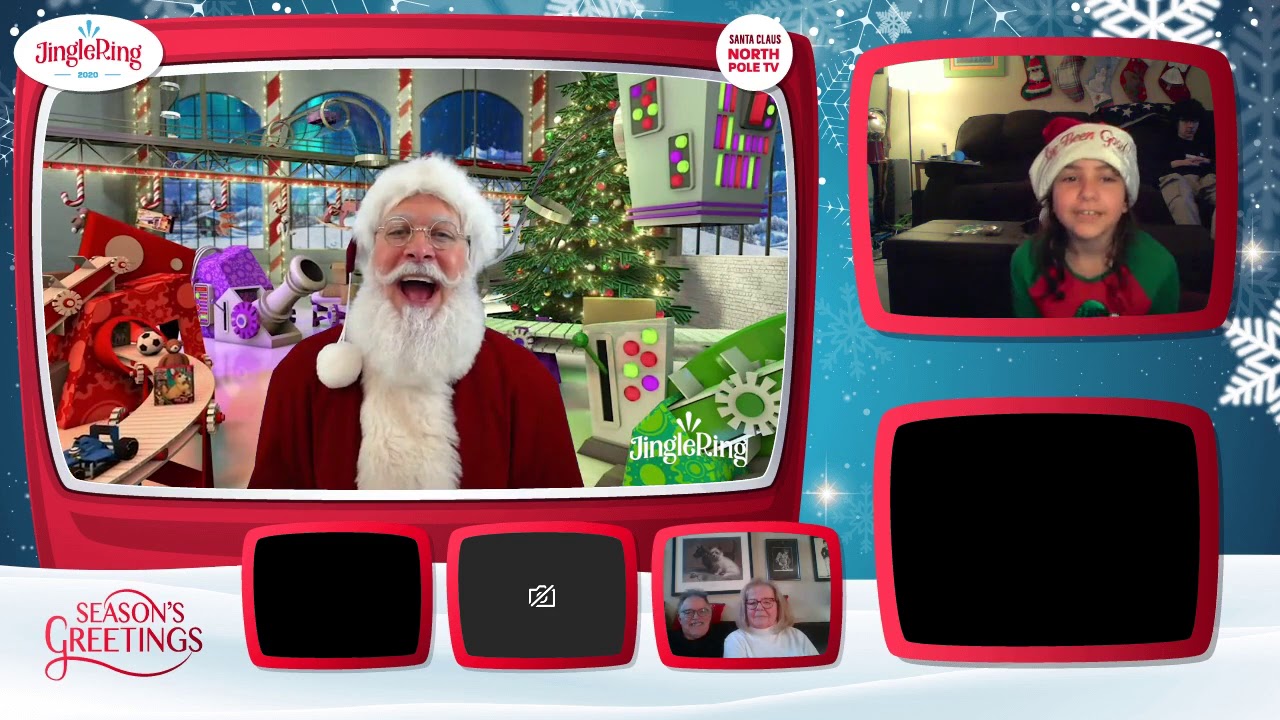 Amelia's JingleRing Virtual Santa Visit