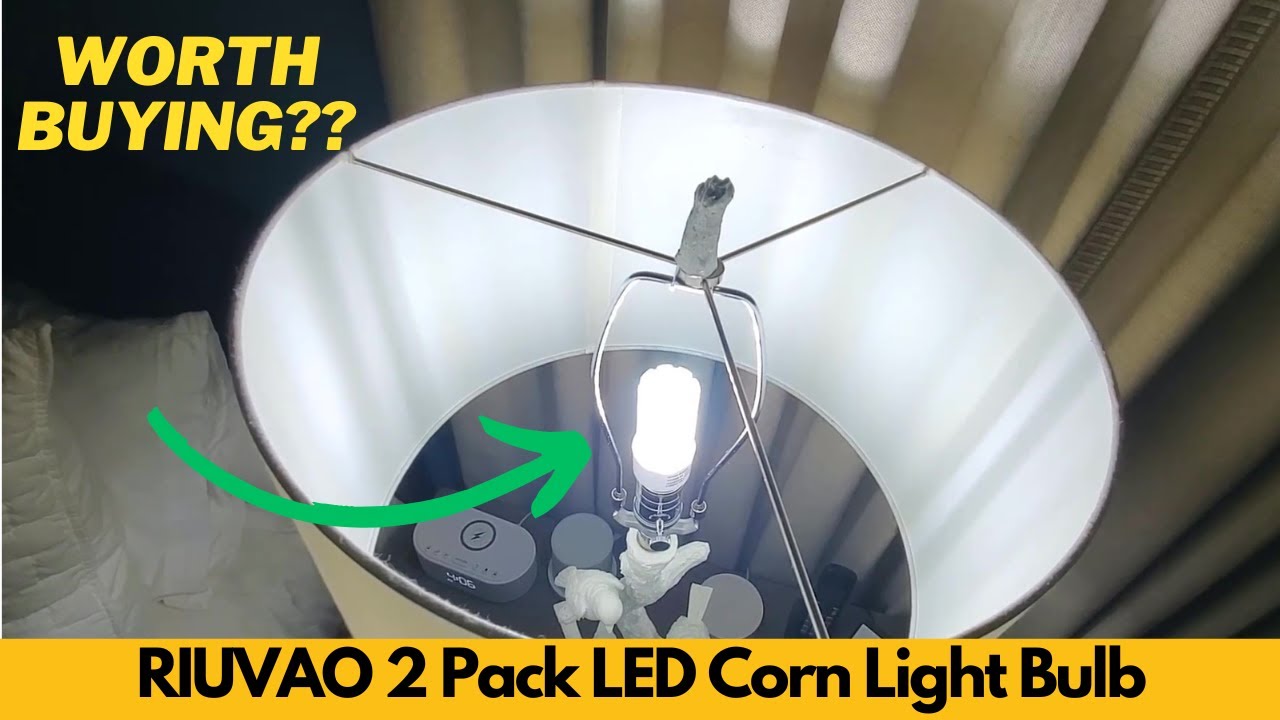 RIUVAO 2 Pack 300W Equivalent LED Corn Light Bulb, 5000 Lumen 5000K Cool White Daylight - Worth It?
