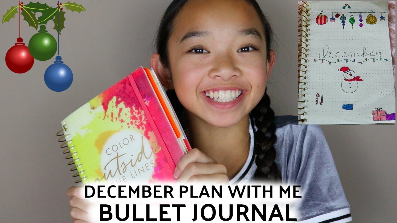 BULLET JOURNAL | DECEMBER PLAN WITH ME!!! Nicole Laeno