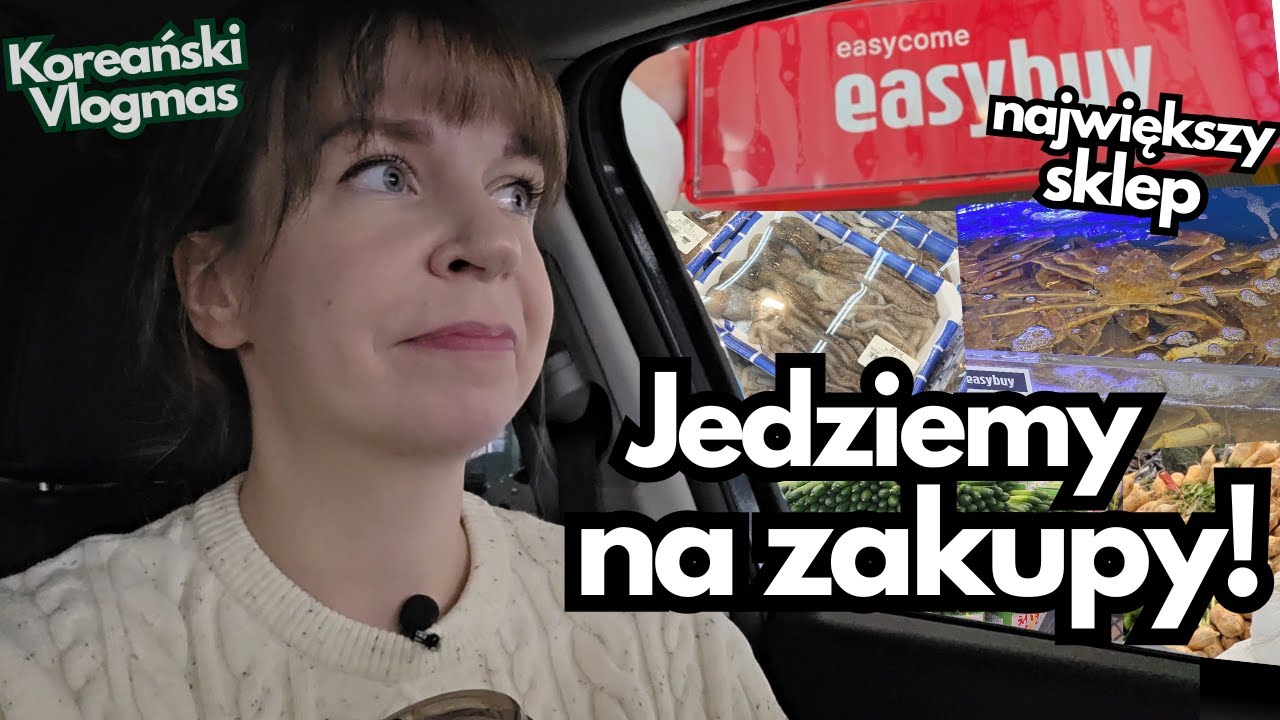 Jedziemy na zakupy w największym markecie! Tak wyglądają koreańskie sklepy przed Świętami