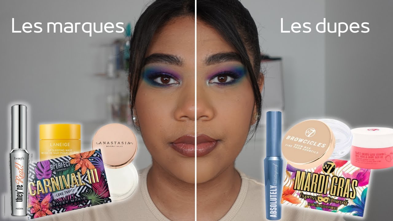 LES MARQUES VS W7 : Je teste des dupes !