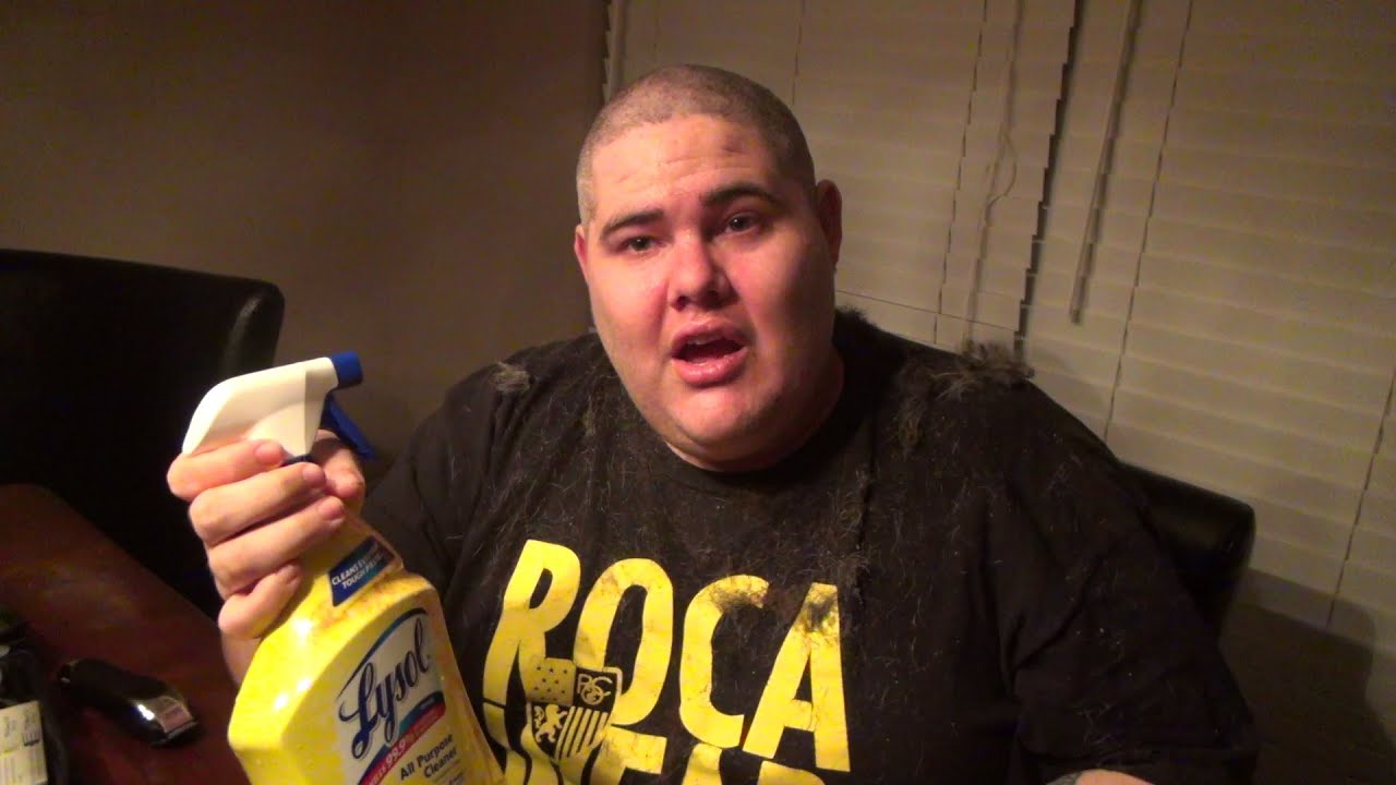 PICKLEBOY'S HAIRCUT SURPRISE! (LYSOL PRANK!)