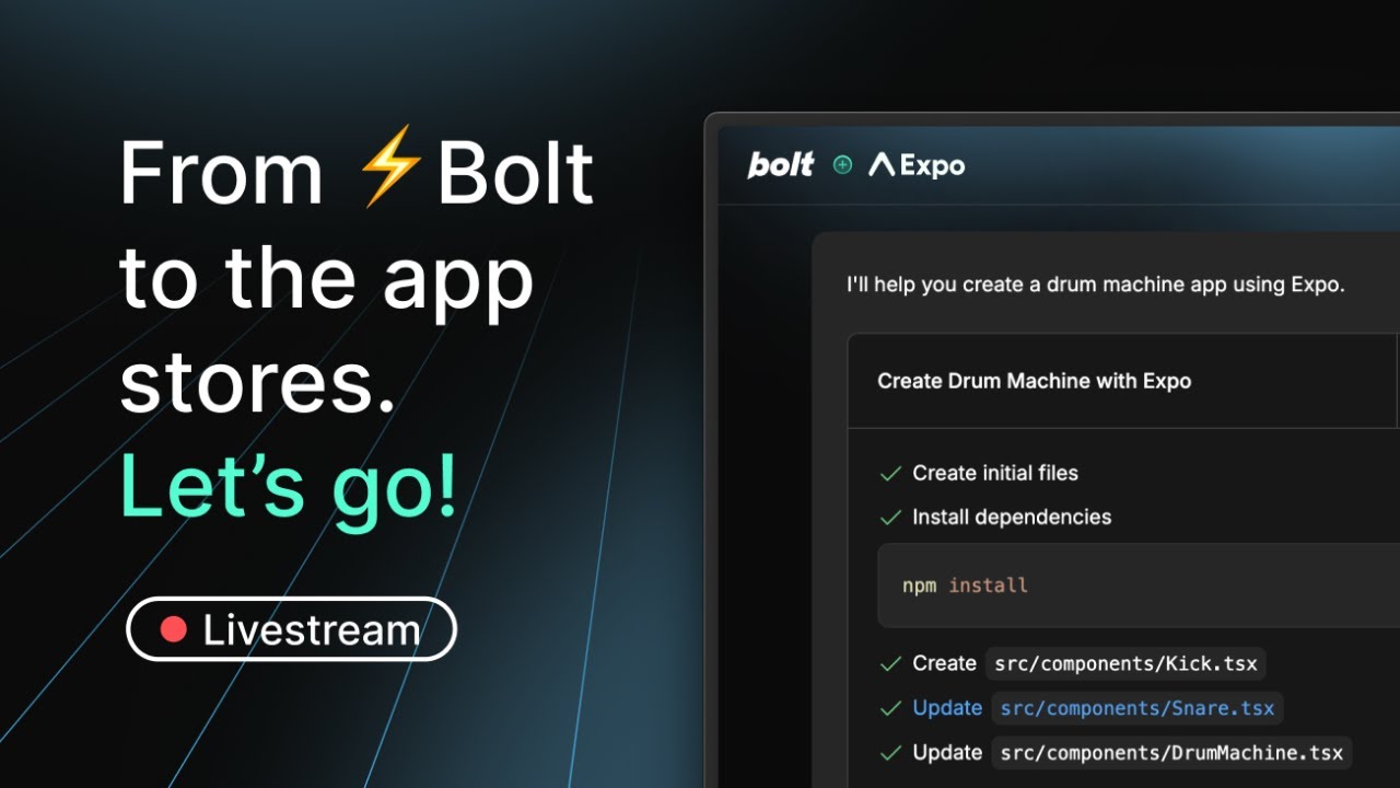 Shipping with Expo: How to get your ⚡️Bolt app to the app stores