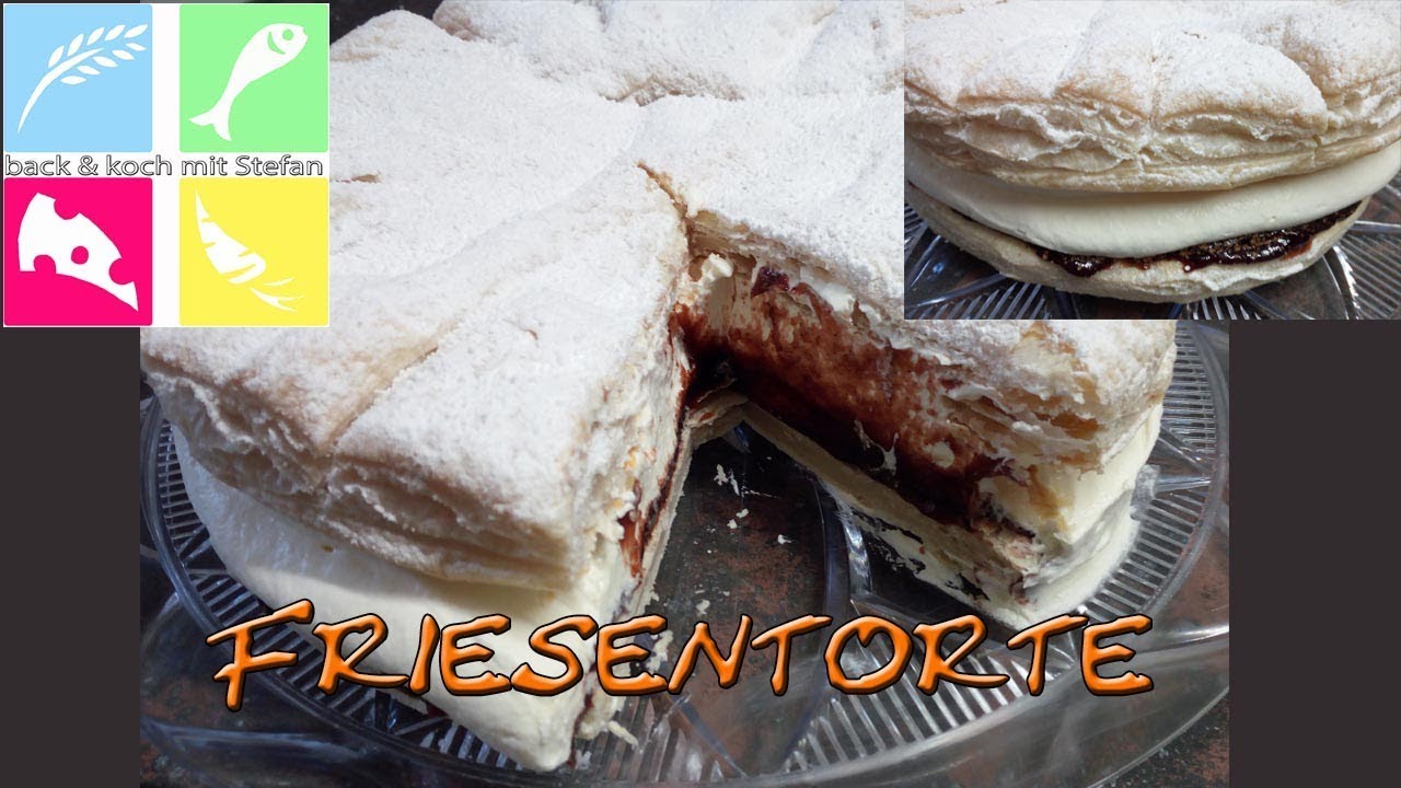 Traditionelles Rezept für eine Friesentorte