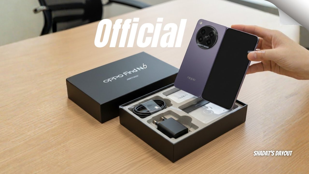 OPPO Find N6 FIRST LOOK – Leaks, Specs & Release Date Revealed!