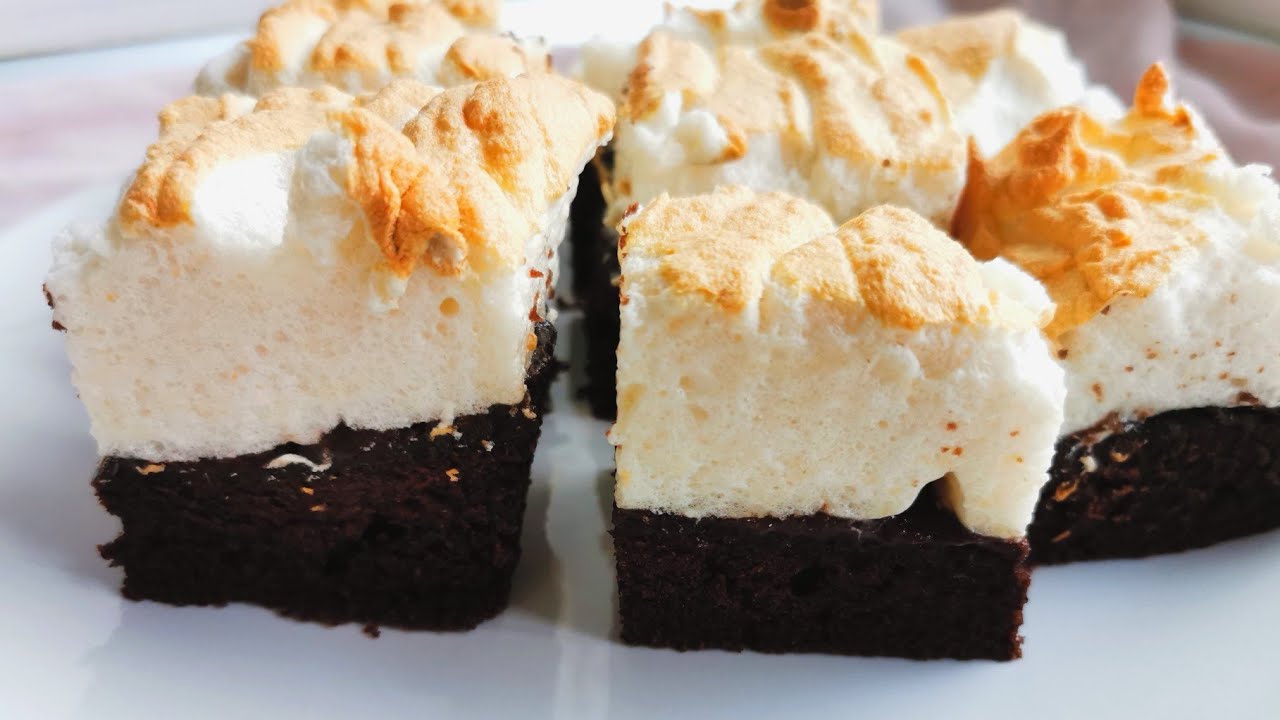 Negresa cu gem si bezea. Prajitura Noapte si Zi sau Dintii Negresei. O veti iubi imediat. ✅