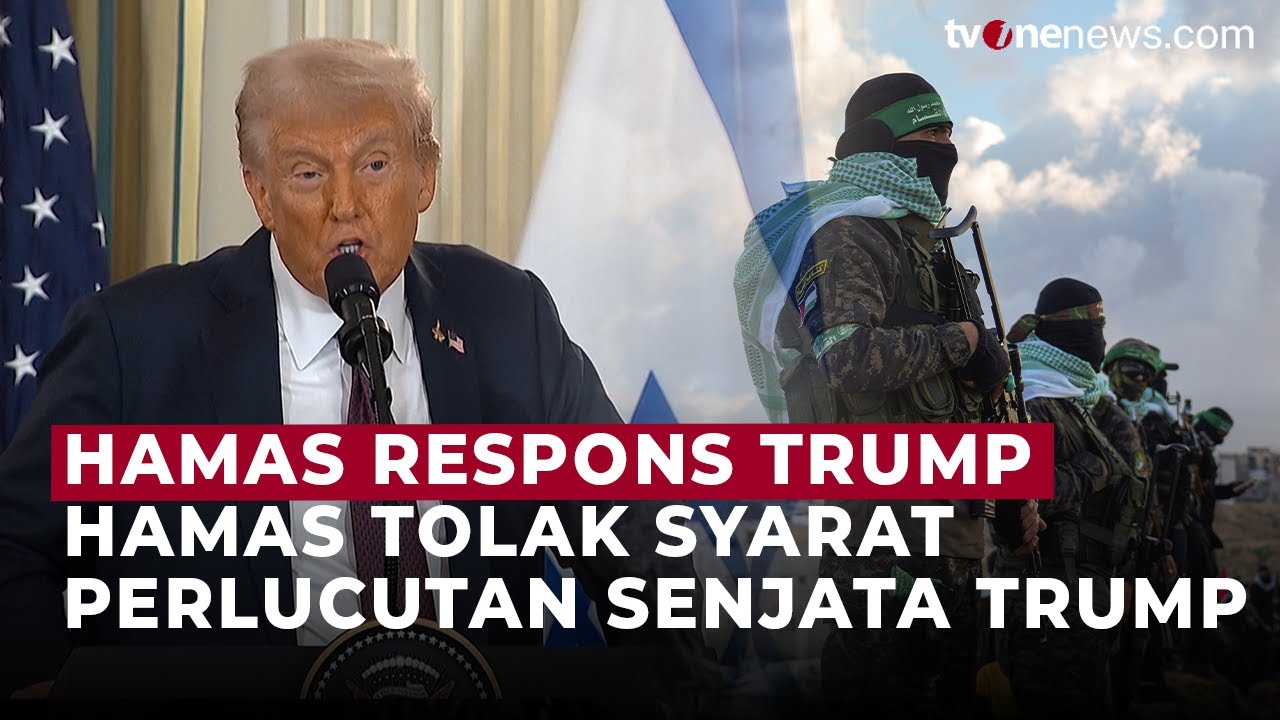Hamas Melawan! Tak Mau Lepas Senjata Meski Ada Proposal Perdamaian Trump | OneNews Update