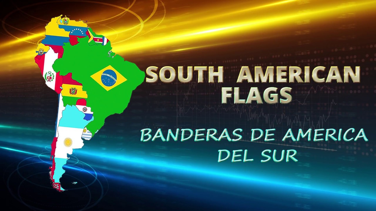 South American Flags and Coat of Arms...Banderas de Am&eacute;rica del Sur y Escudos