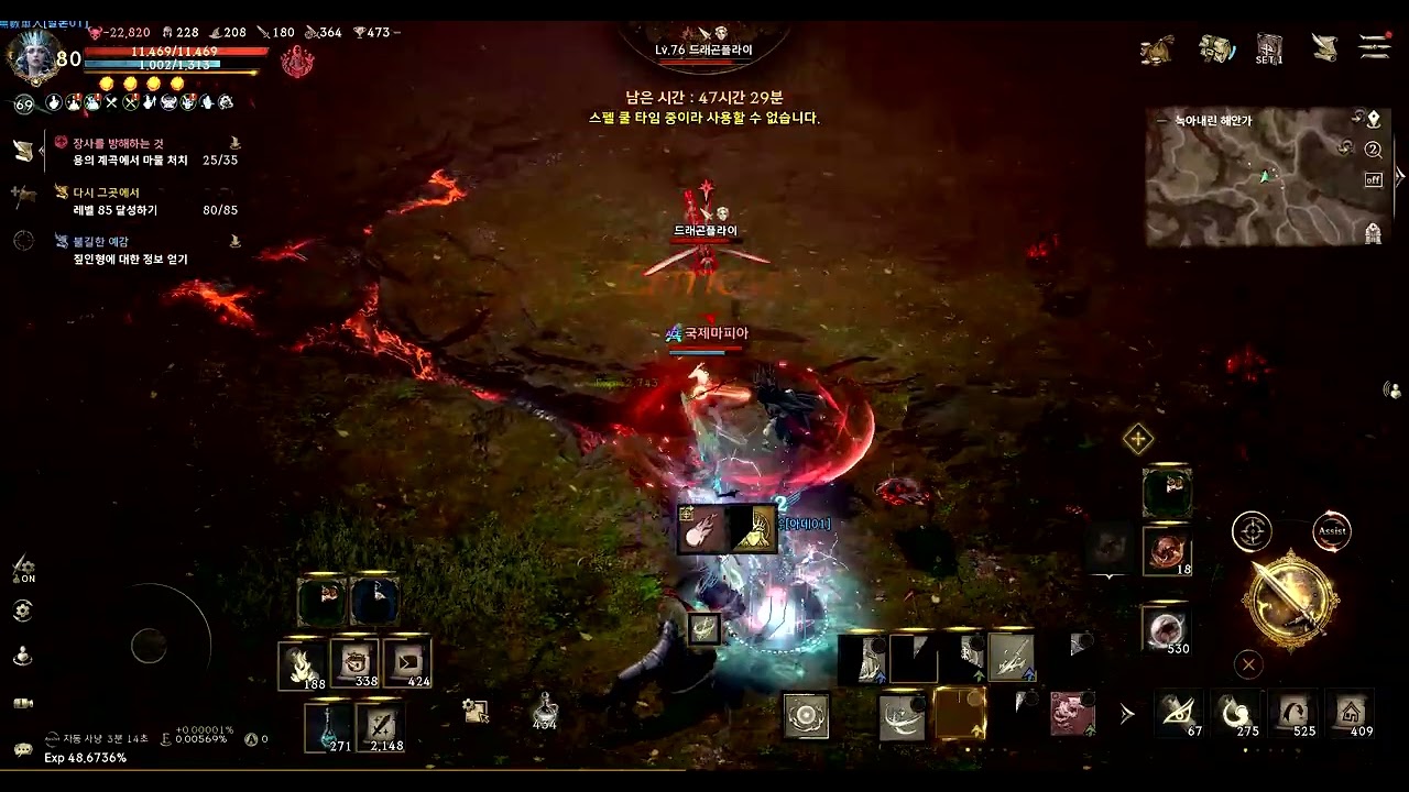 화룡의 둥지 PVP [리니지W]