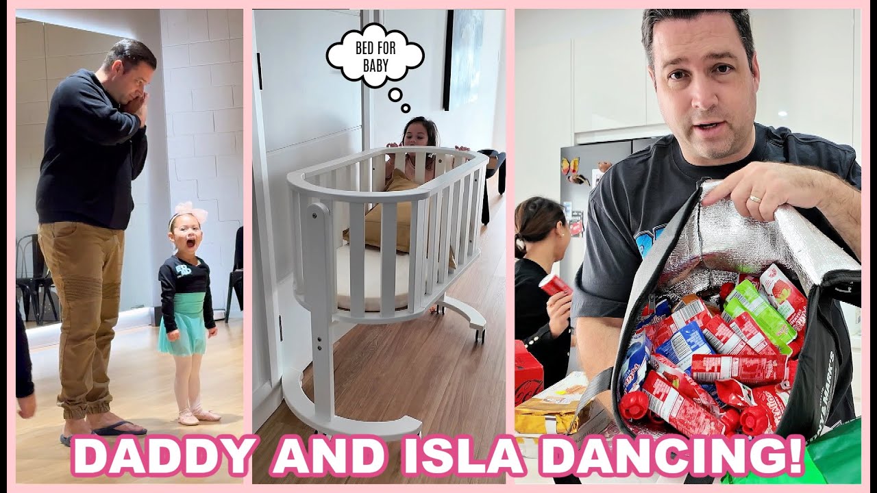 MAY BED NA SI BABY 3! NAPASUBO SA SAYAWAN SI DADDY! NAMAKYAW NA NAMAN SA GROCERY! ❤️ | rhazevlogs