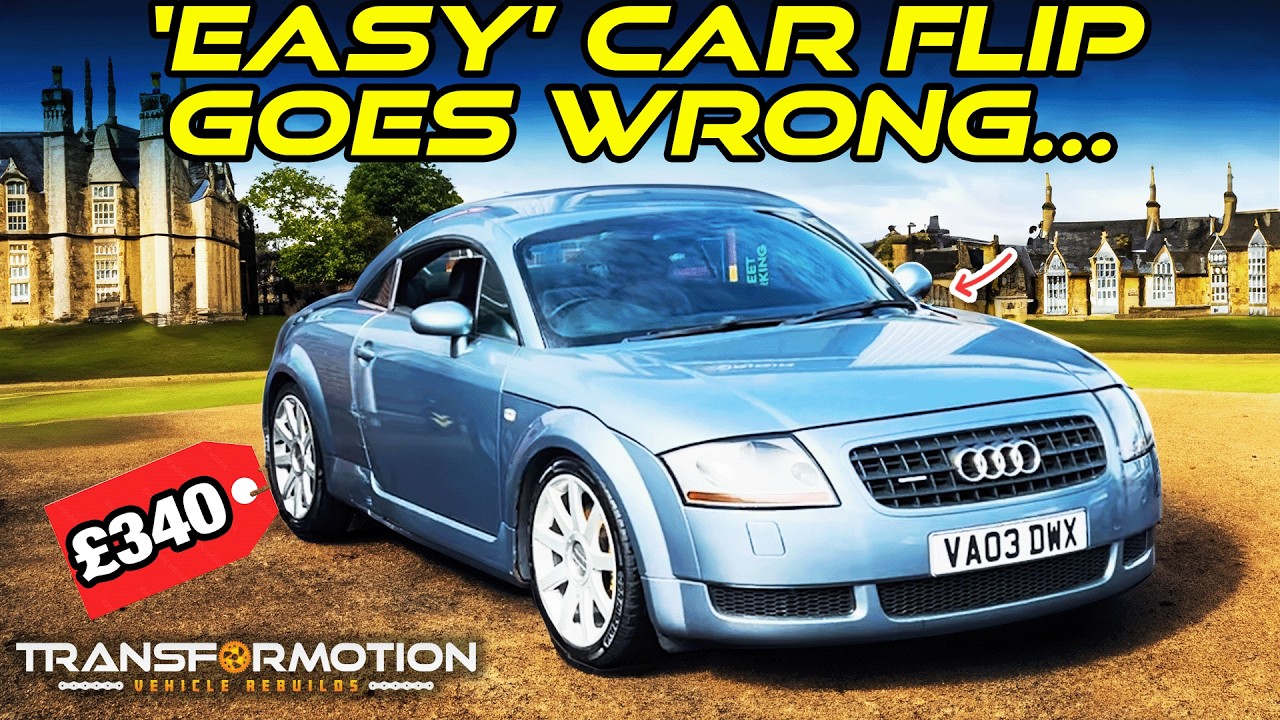 CAN OUR £340 AUDI TT BE FIXED AND SOLD FOR PROFIT?