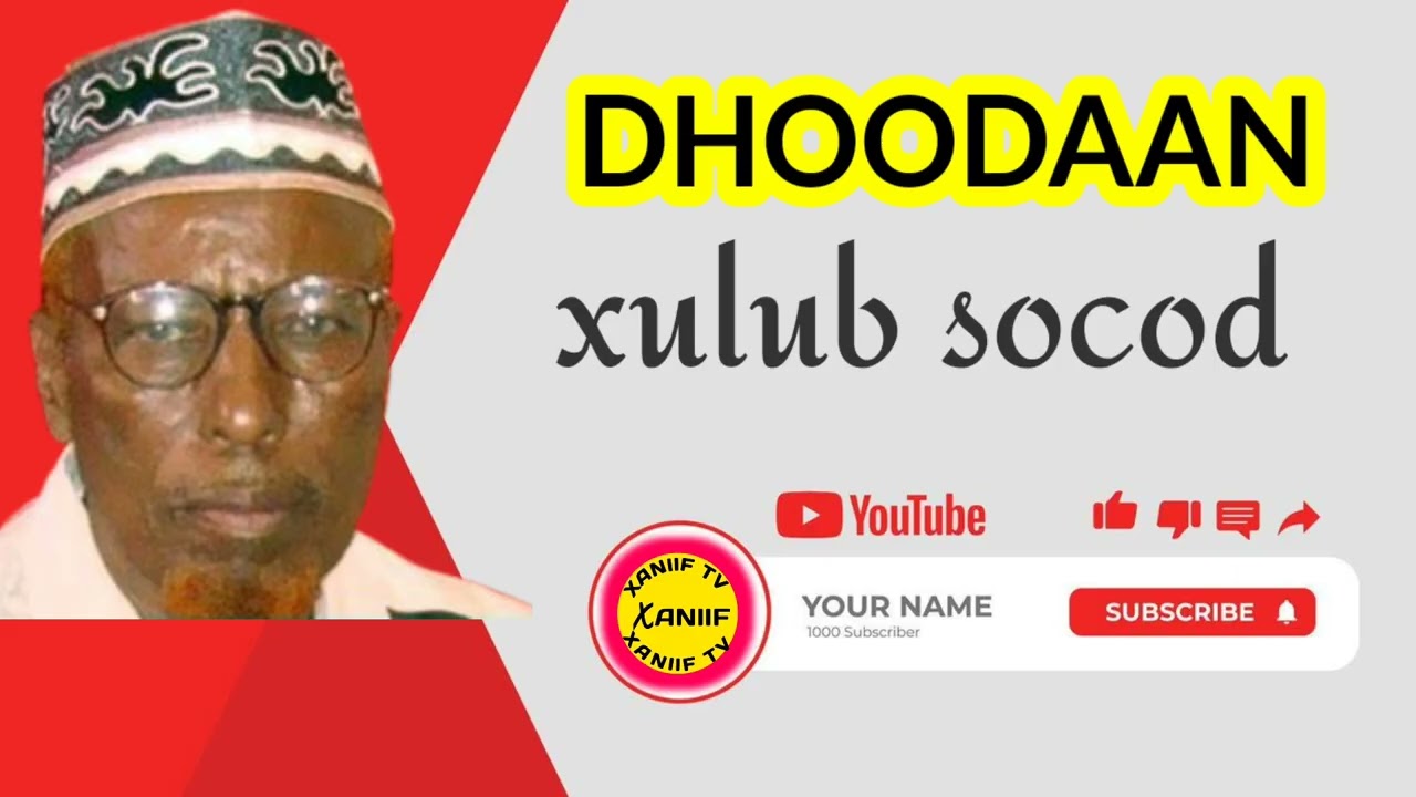 Dhoodaan gabay xulub socod