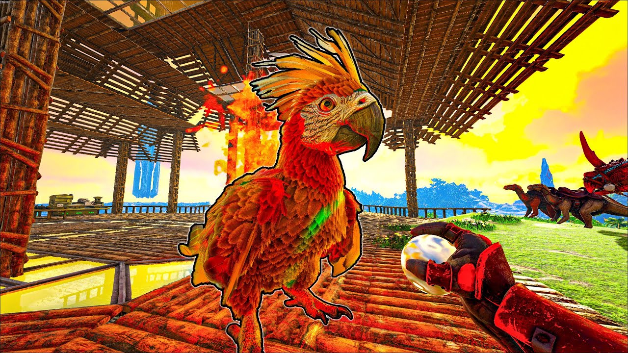 Ateş Papağanı Evcilleştirme! #6 | ARK Evolved Primal Fear Türkçe