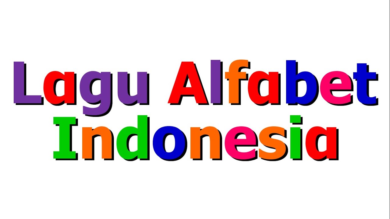 Xara's Animation: Indonesian Alphabet Song/Lagu Alfabet Indonesia