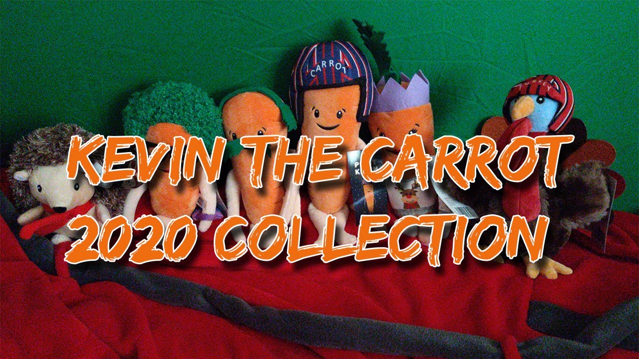 KEVIN THE CARROT PLUSH 2020 COLLECTION - VLOGMAS