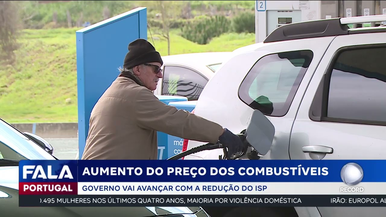 Aumento do preço dos combustíveis