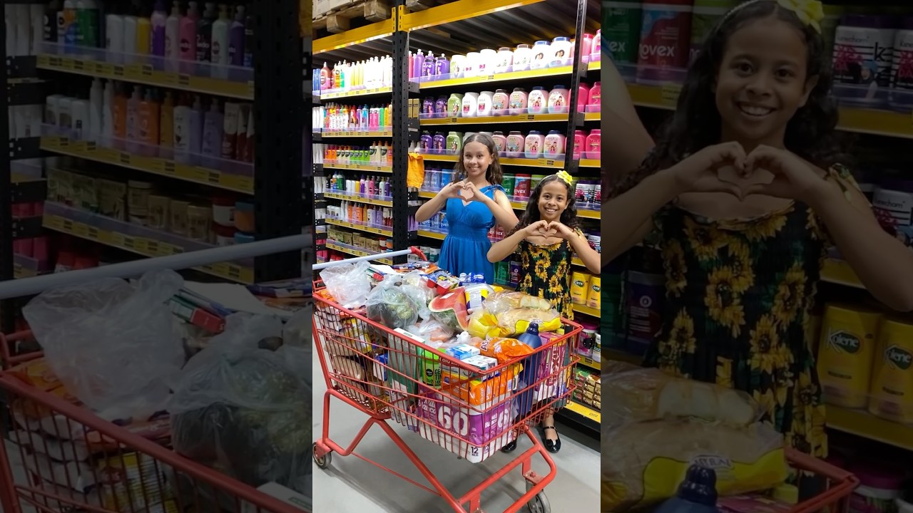 DIA DE COMPRAS DO MÊS NO SUPERMERCADO 🛍️🛒