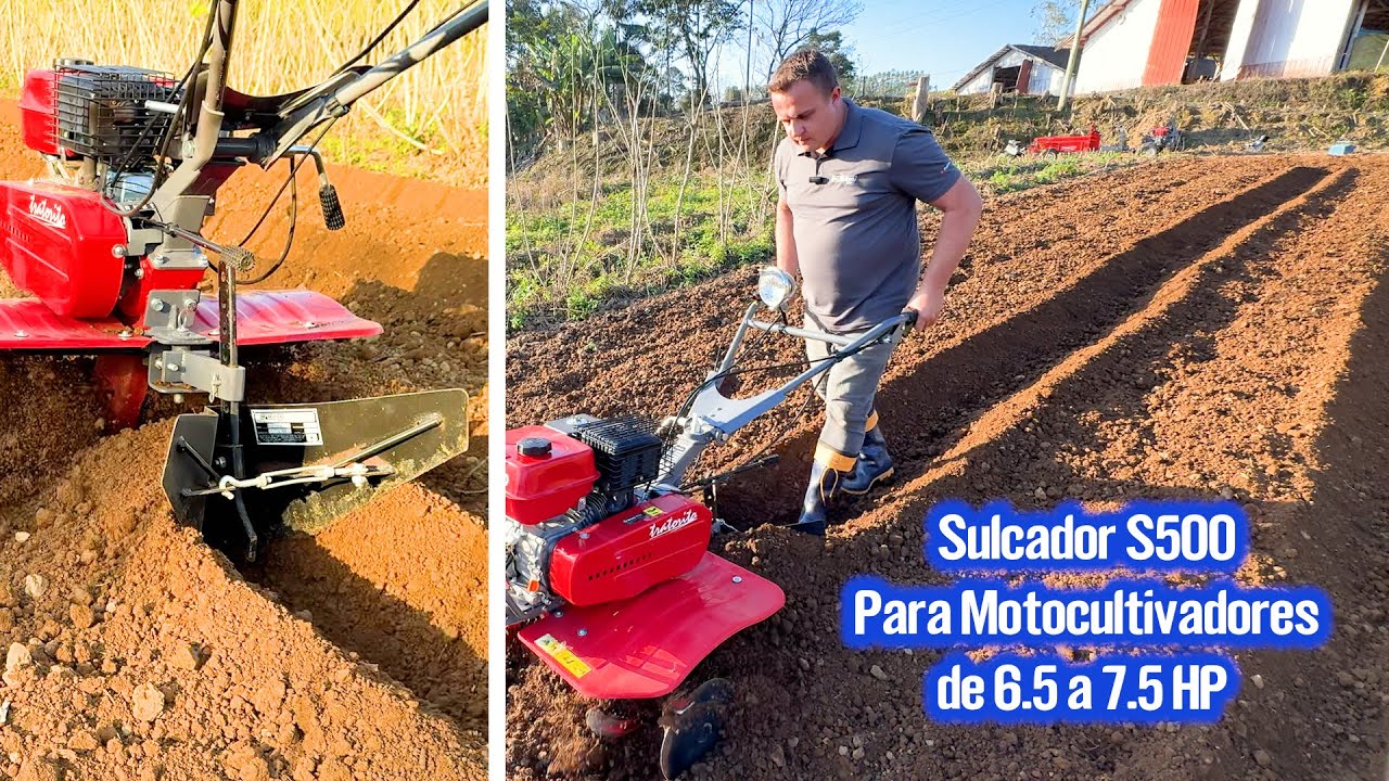Sulcador S500 Para Motocultivador De 6.5 a 7.5 HP 