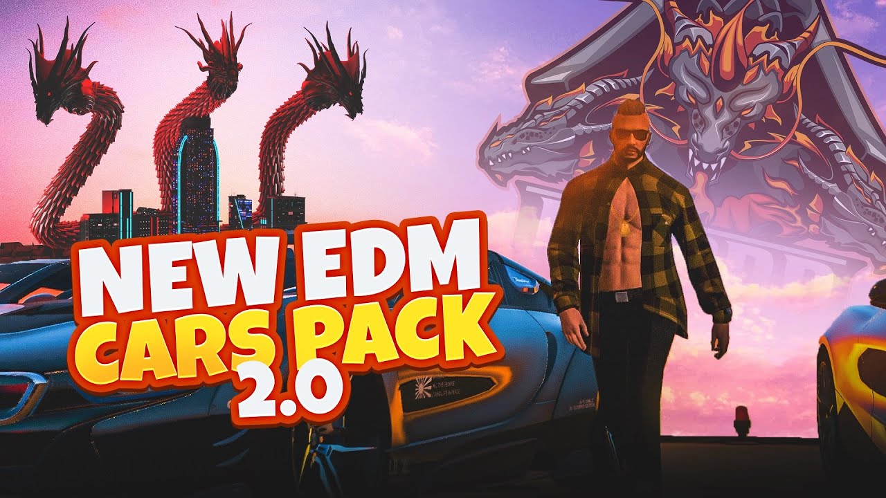 NEW EDM CARS PACK 2.0 | RELEASING 11TH APRIL | HYDRA TOWN ROLEPLAY SERVER ( GTA V ROLEPLAY )