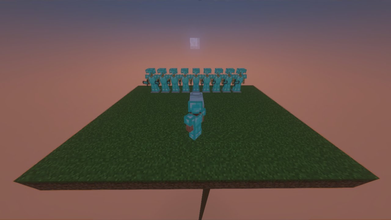 Minecraft Bedwars Hunter VS 9 Survivors 