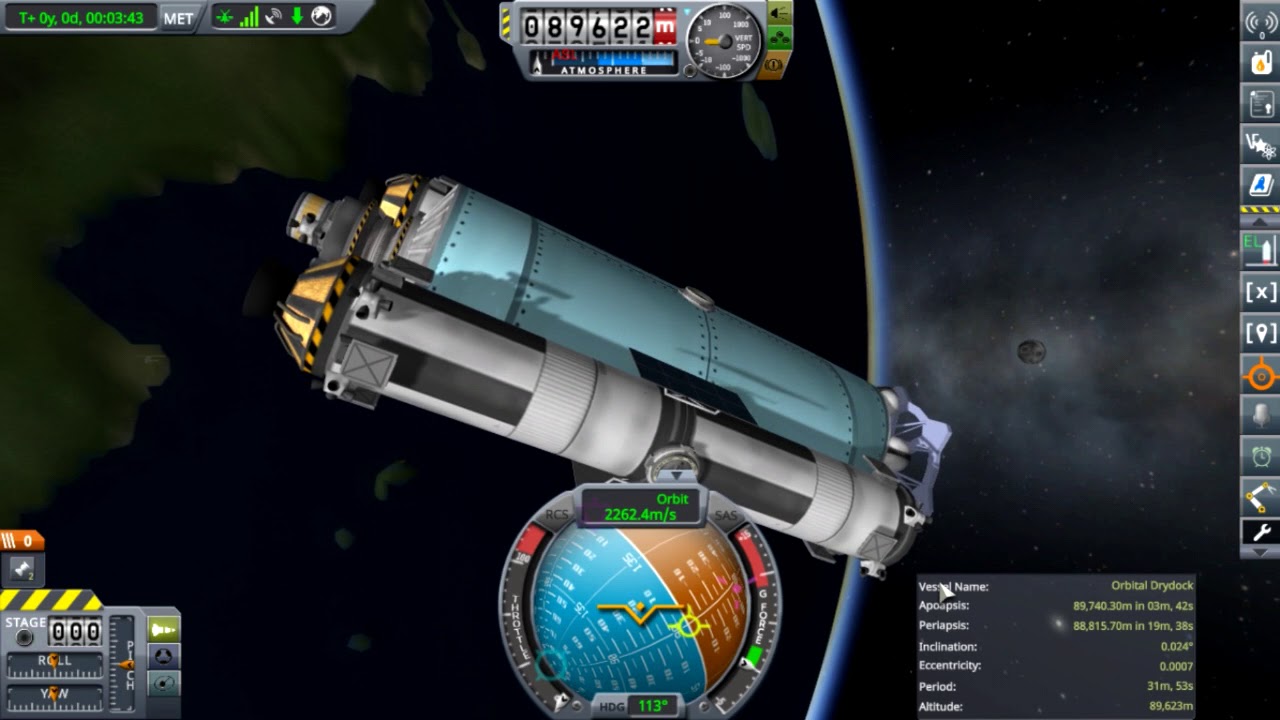 [Kerbal Space Program] Extraplanetary Expeditions|E4| Minmus Drydock