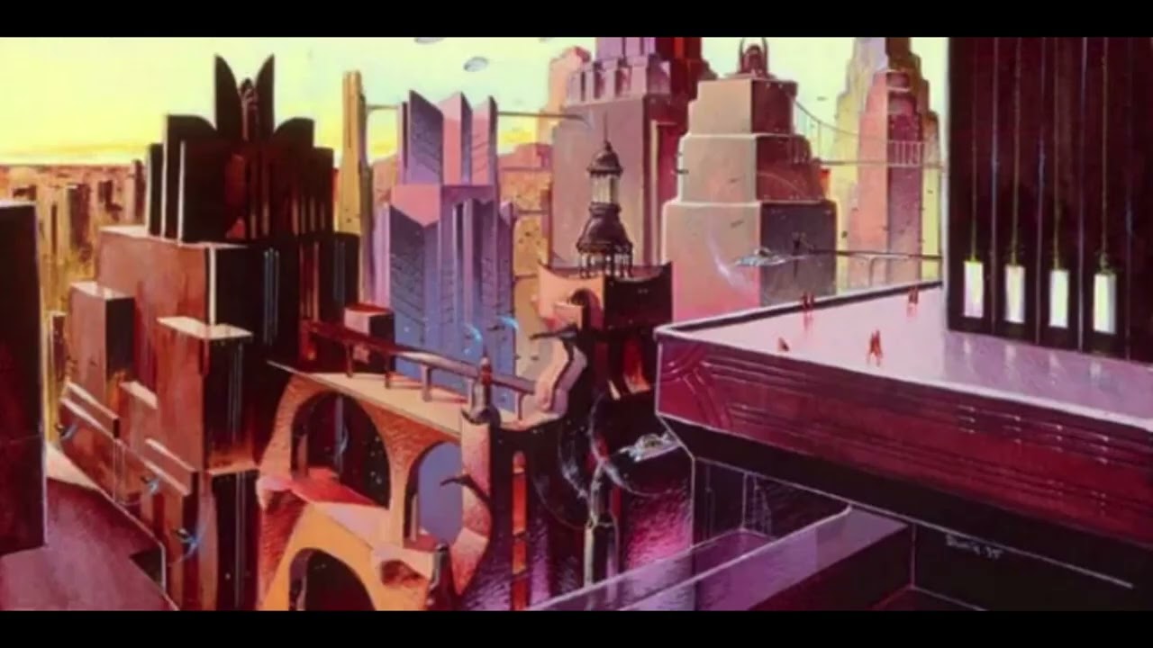 Concept Art for Turner Feature Animation's Canceled 'Ray Gunn'