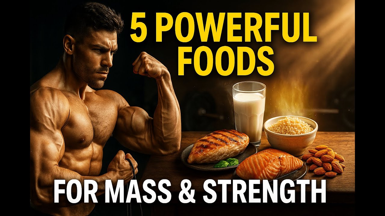 5 Powerful Foods to Explode Your Mass and Strength I The Daily Rep
