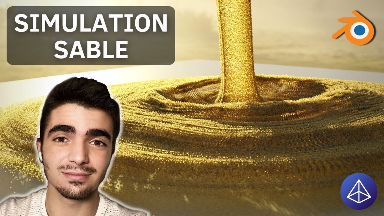 Simulation de SABLE sur BLENDER 3.1