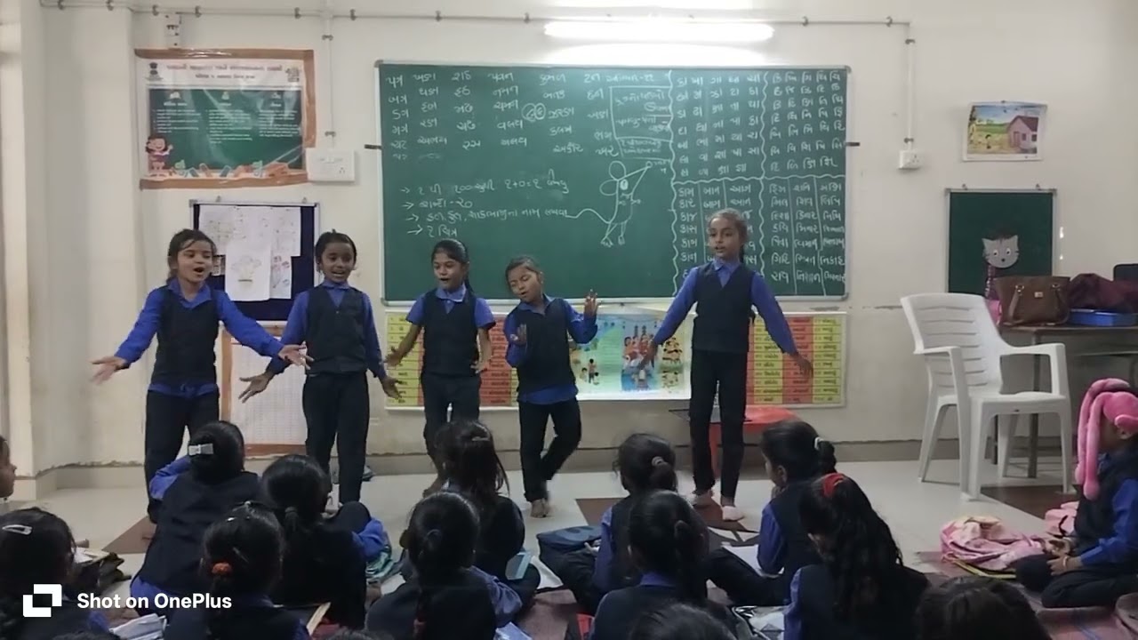 અરે... કોઈ બોલશો નહીં... કોઈ ચાલસો નહીં...( બાળગીત)# balgeet #singing #enjoy #school 