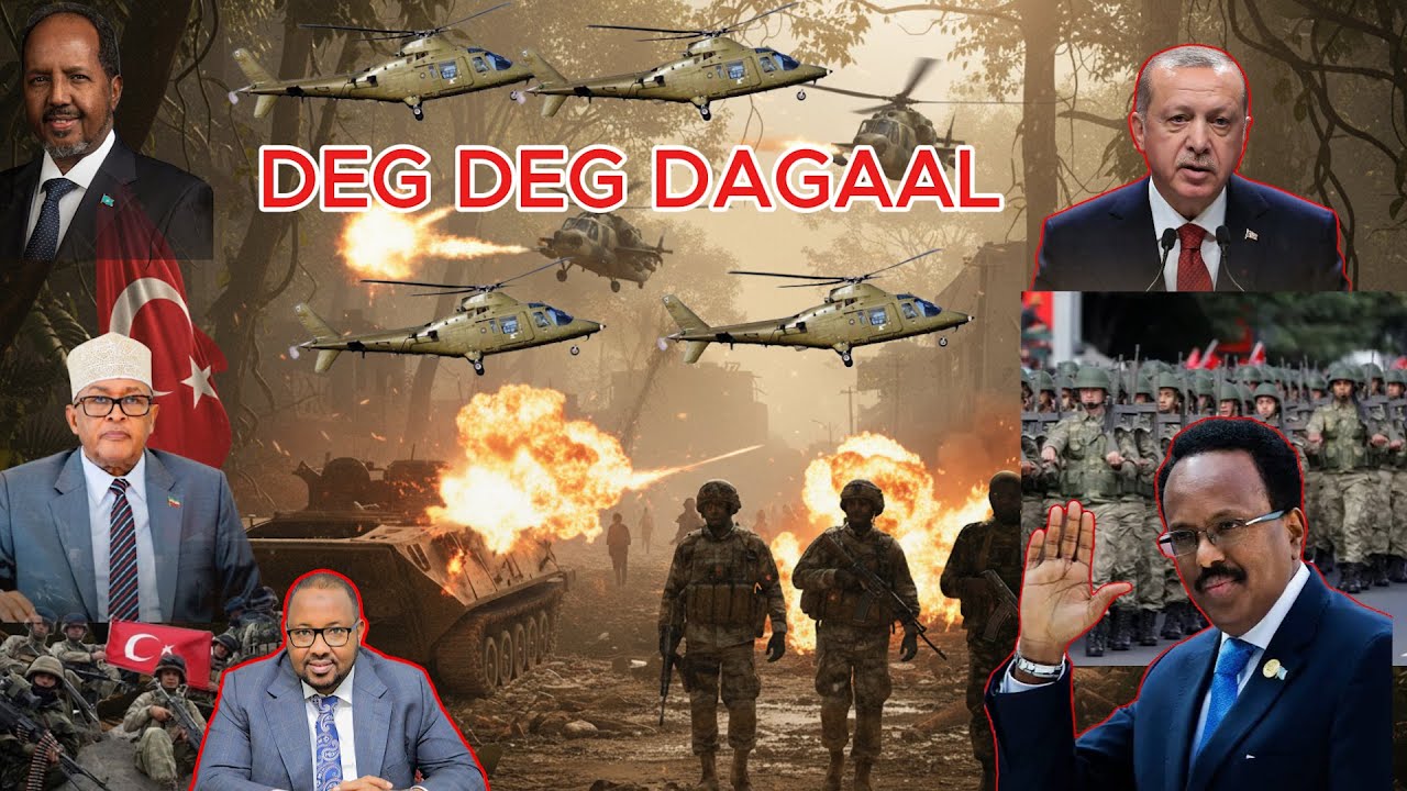 #degdeg: Ciidamada Waqooyi bari oo dagaal ku qaaday militariga S\LAND,Turkiga oo Firdhiye diyaarad