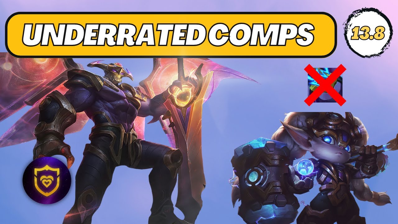 7 UNDERRATED Comps for TFT patch 13.8 (Challenger Guide)