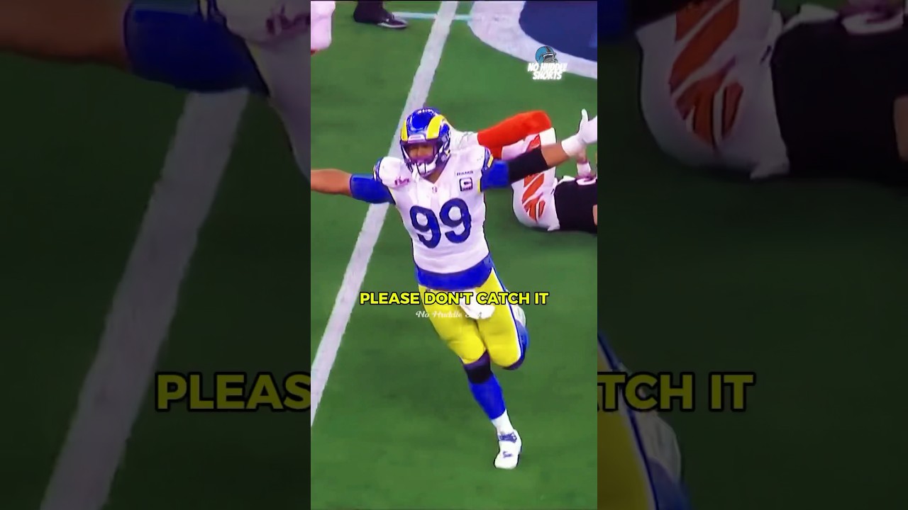 Aaron Donald Retells Super Bowl Winning Plays 🐐