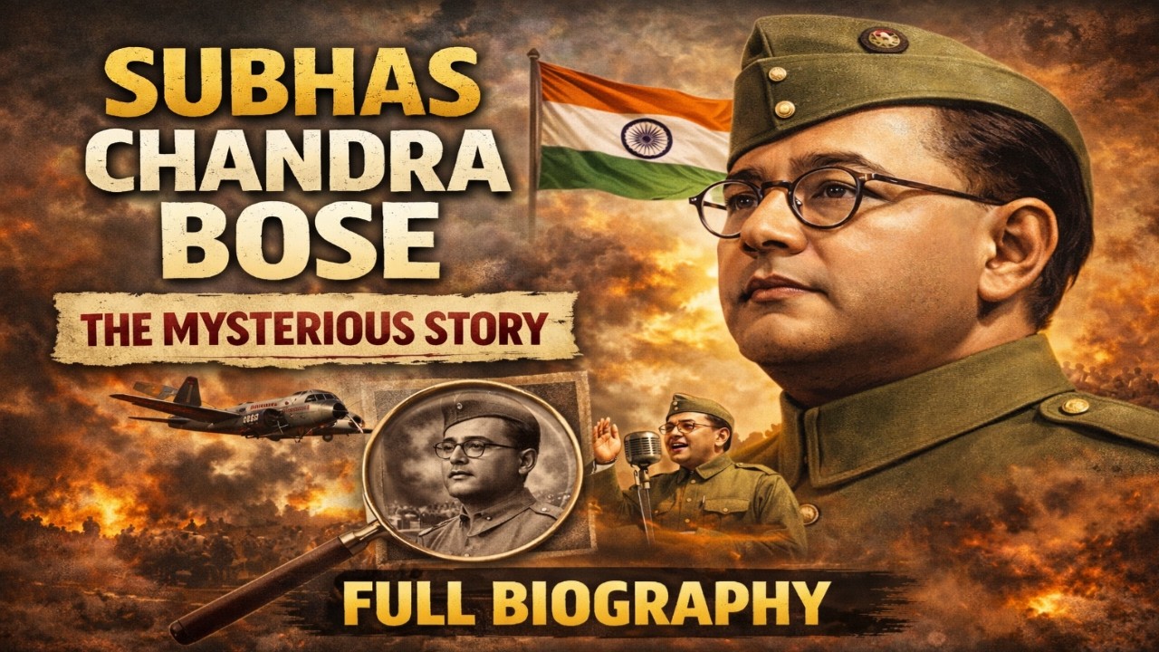 Netaji Subhash Chandra Bose | Mysterious Story | Full Biography | In Hindi |