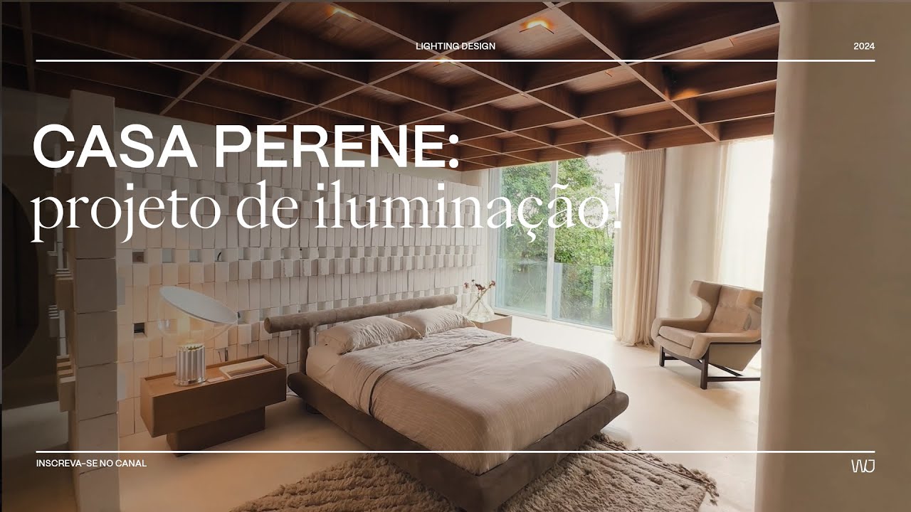 Tour pelo projeto que iluminamos do Gui Garcia - Casa Perene