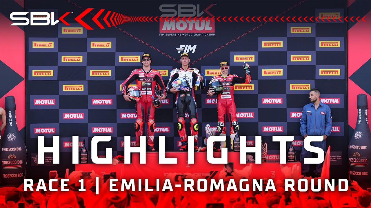 ПОЛНЫЙ ОБЗОР: Гонка 1 в Мизано 💫 | 2024 #EmiliaRomagnaWorldSBK 🇮🇹