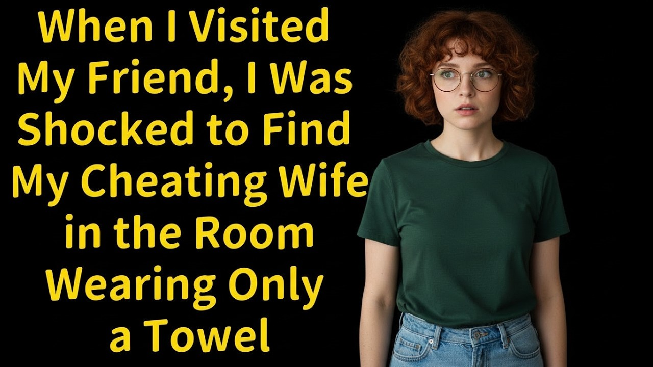 Visiting a Friend, I Opened the Door—and Found My Cheating Wife Wearing Only a Towel.