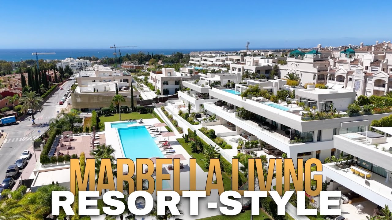 Luxury Resort Villa in Marbella | Rooftop Living & Poolside Paradise