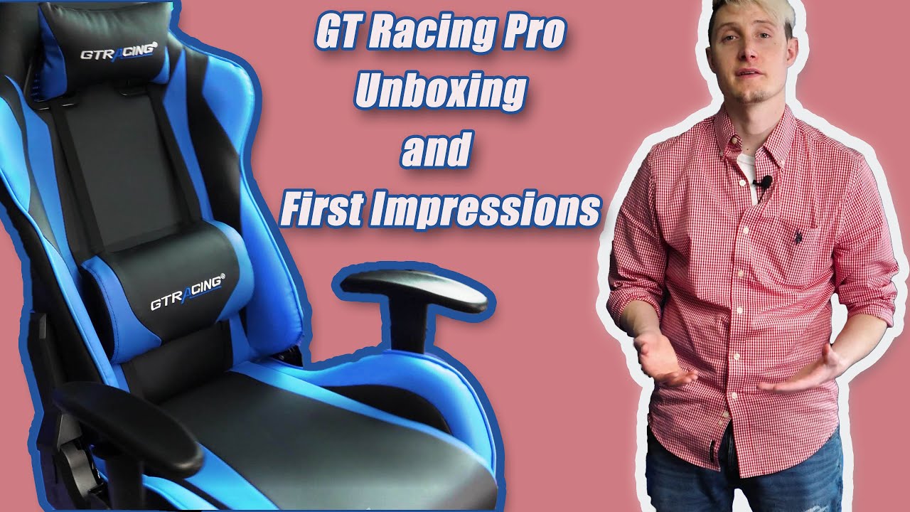 GT Racing Pro Gaming Chair Set Up | First Impression Review #GTRACING2021