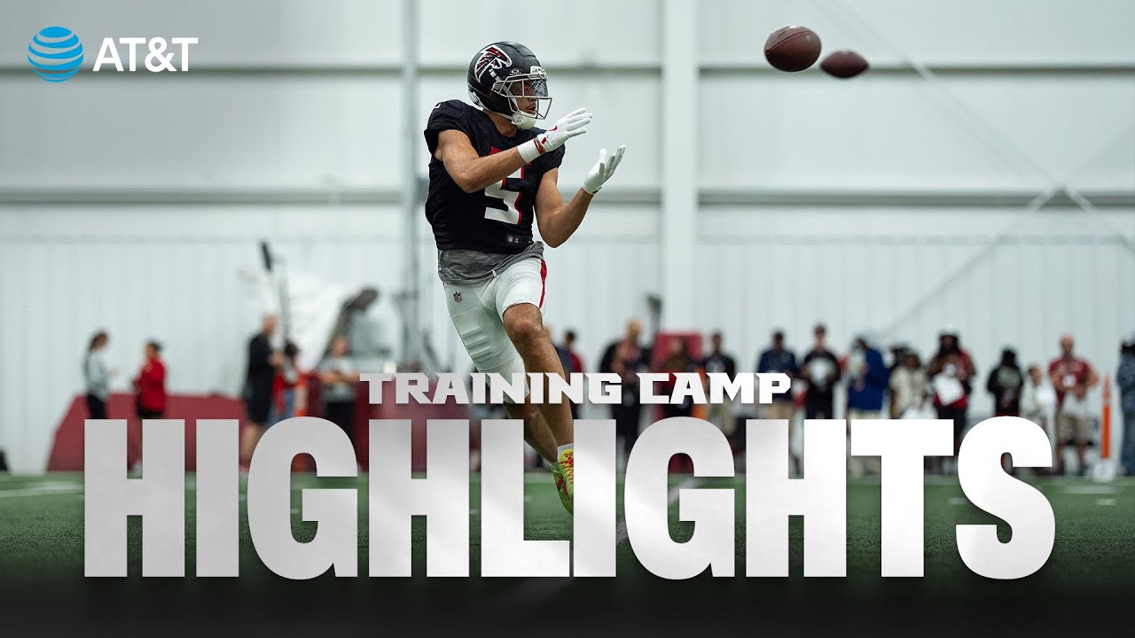 Highlights | Atlanta Falcons grind gets louder | 2025 AT&T Training Camp | NFL