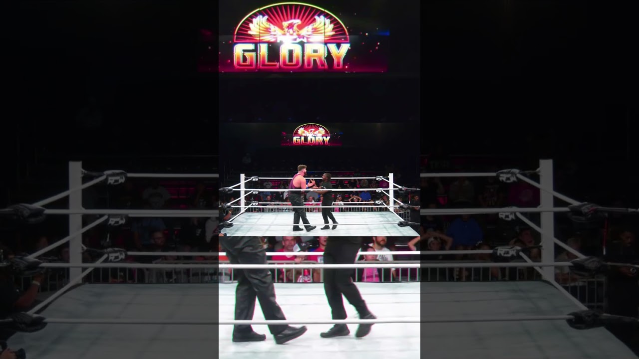 EJ Nduka shows up during Sam Holloway & Eli knight MATCH ROW | WWE ID | REALITY OF WRESTLING