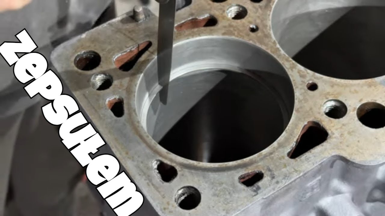Składanie 1.8 Turbo , panewki, kute korby i uszkodzony pierścień...