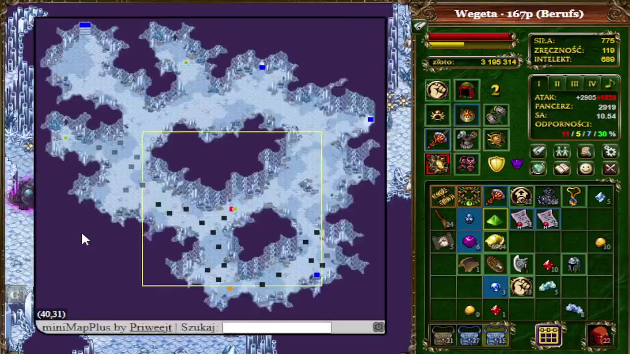 Przeklęta Sala Królewska Margonem (Berufs) Droga po 300 poziom!