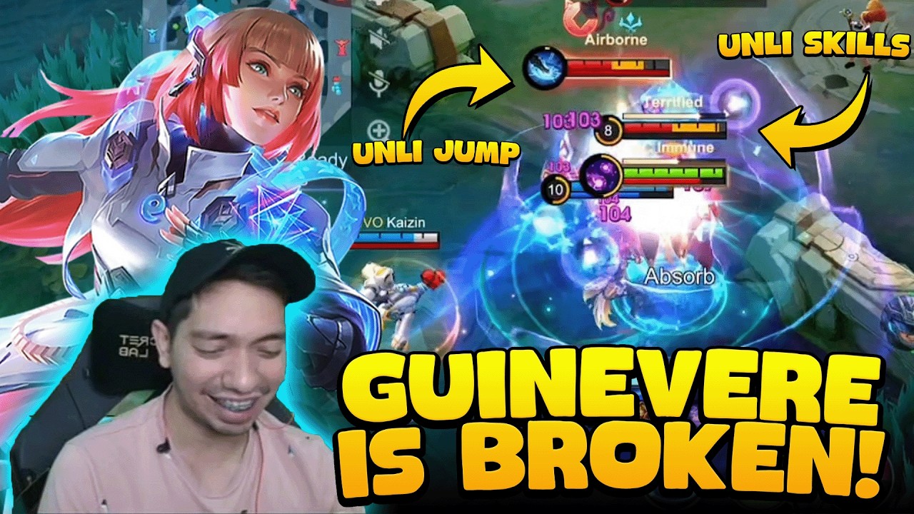 Unli Jump Guinevere META | Guinevere Gameplay | MLBB