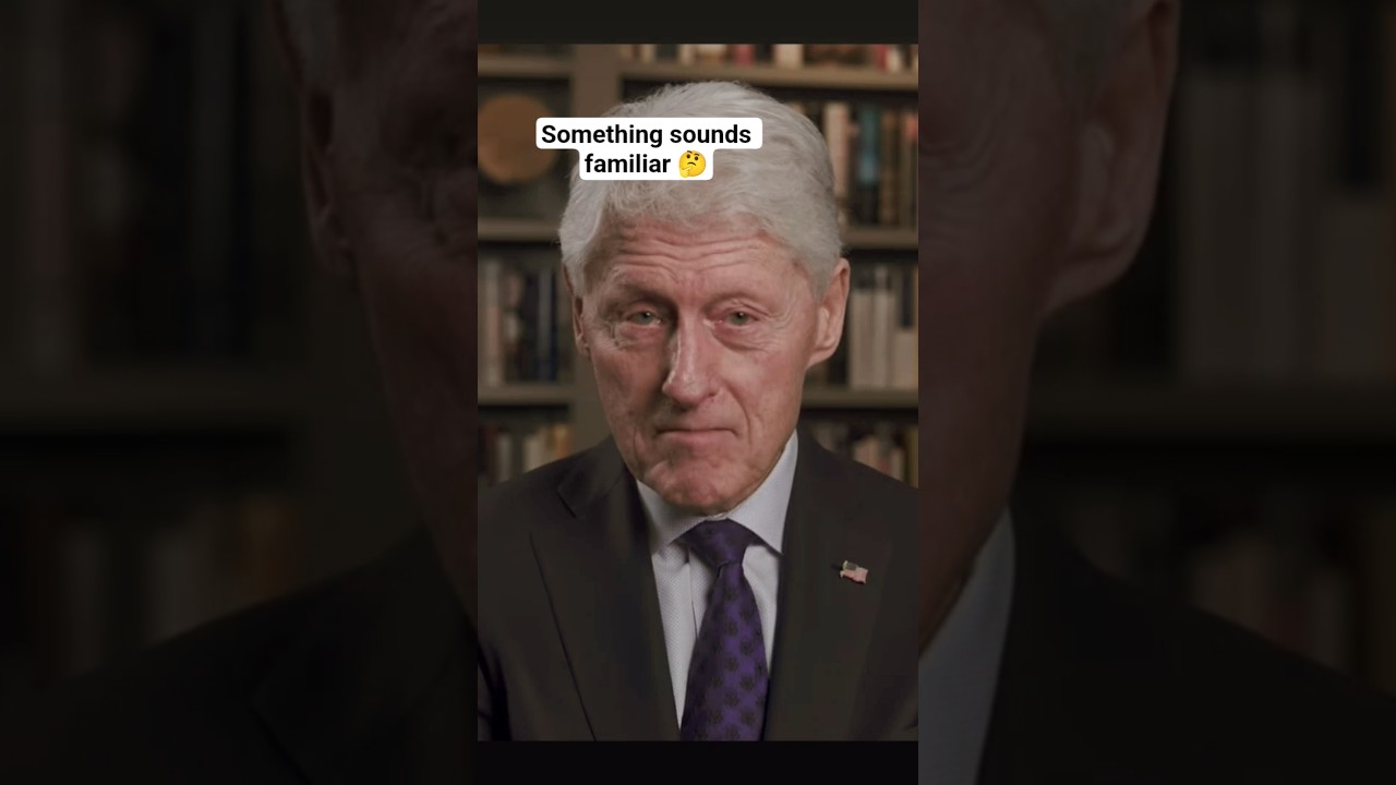 I think we have heard this story before.. #billclinton
